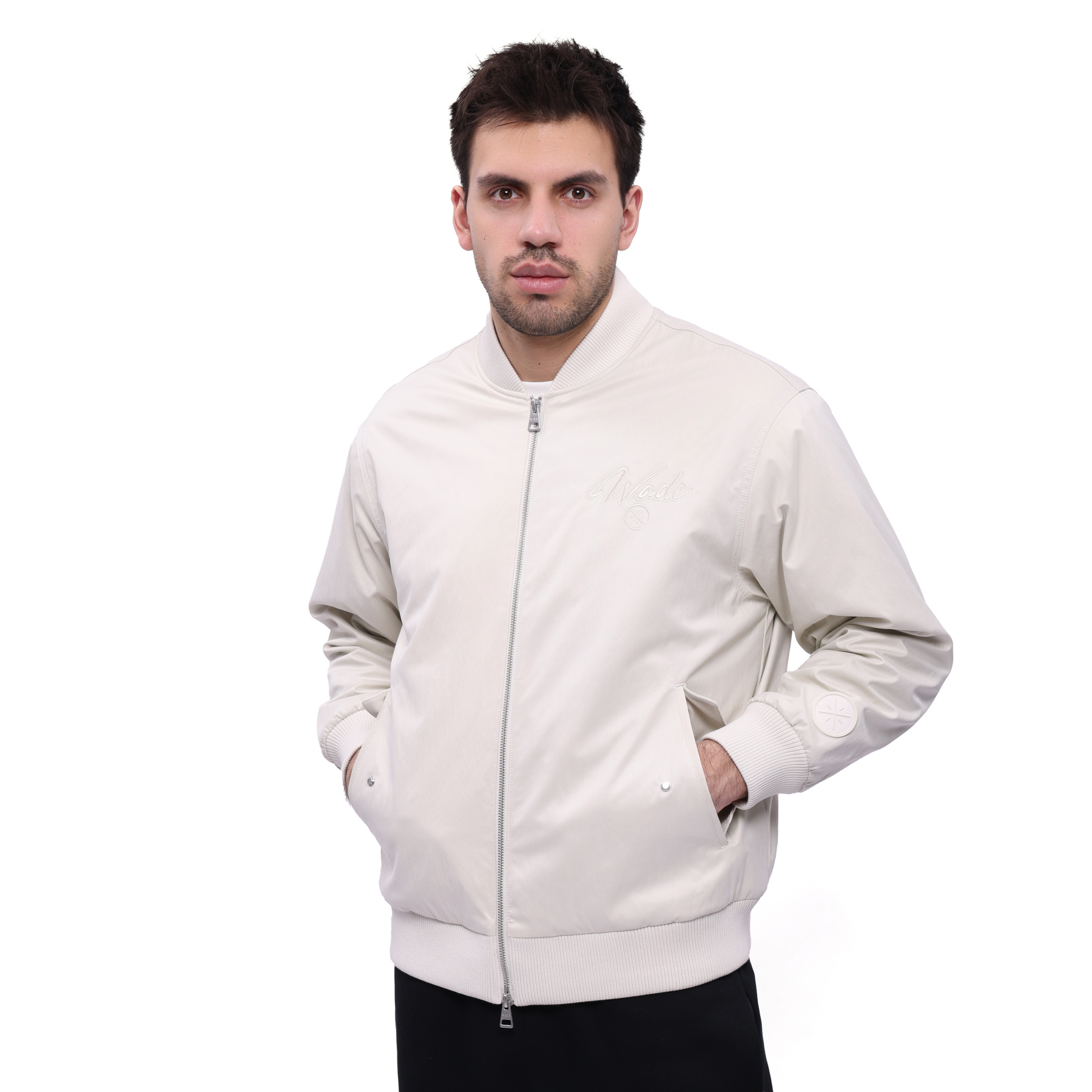 AJMW001-4 Куртка Wade Lifestyle серый